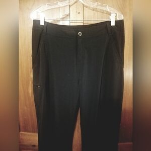 Royal Robbins Women's Nylon Hiking Outdoor Pants Black Size 10 Long